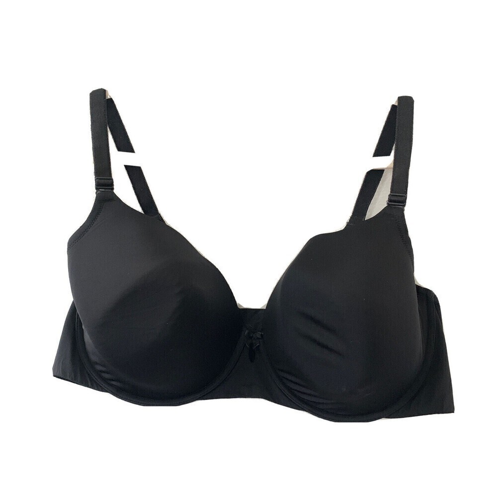 Torrid Curve Full Coverage Bra Size 44dd Black - image 1